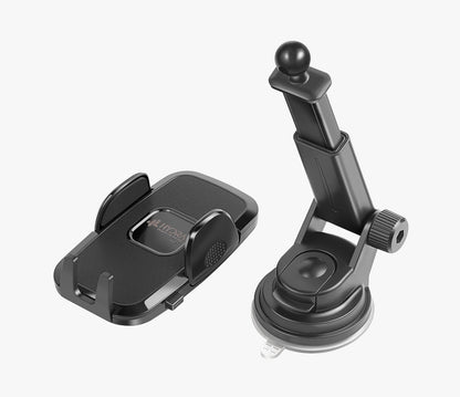 Hydra Car Mobile Holder for Dashboard, Windshield  (Black)