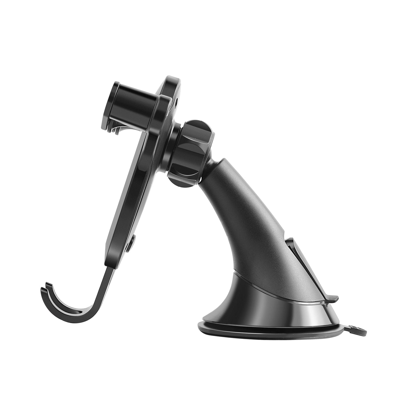 Hydra Car Mobile Holder for Windshield, Dashboard  (Black)