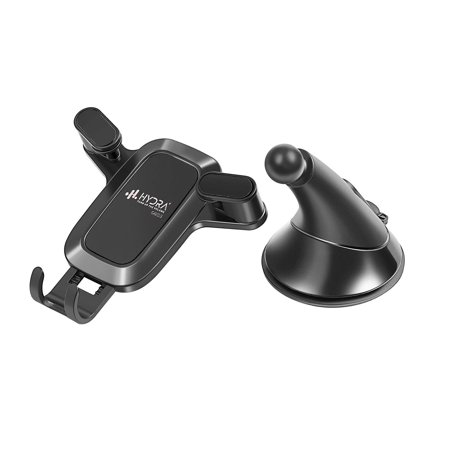 Hydra Car Mobile Holder for Windshield, Dashboard  (Black)