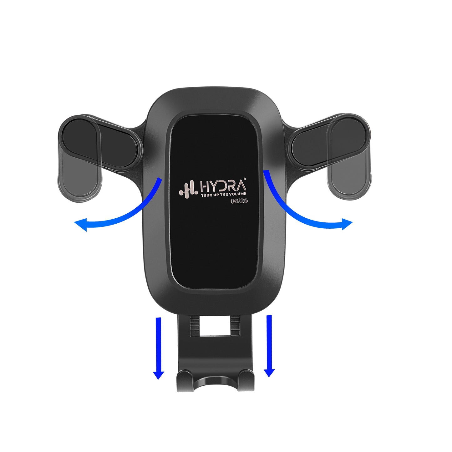 Hydra Car Mobile Holder for Windshield, Dashboard  (Black)