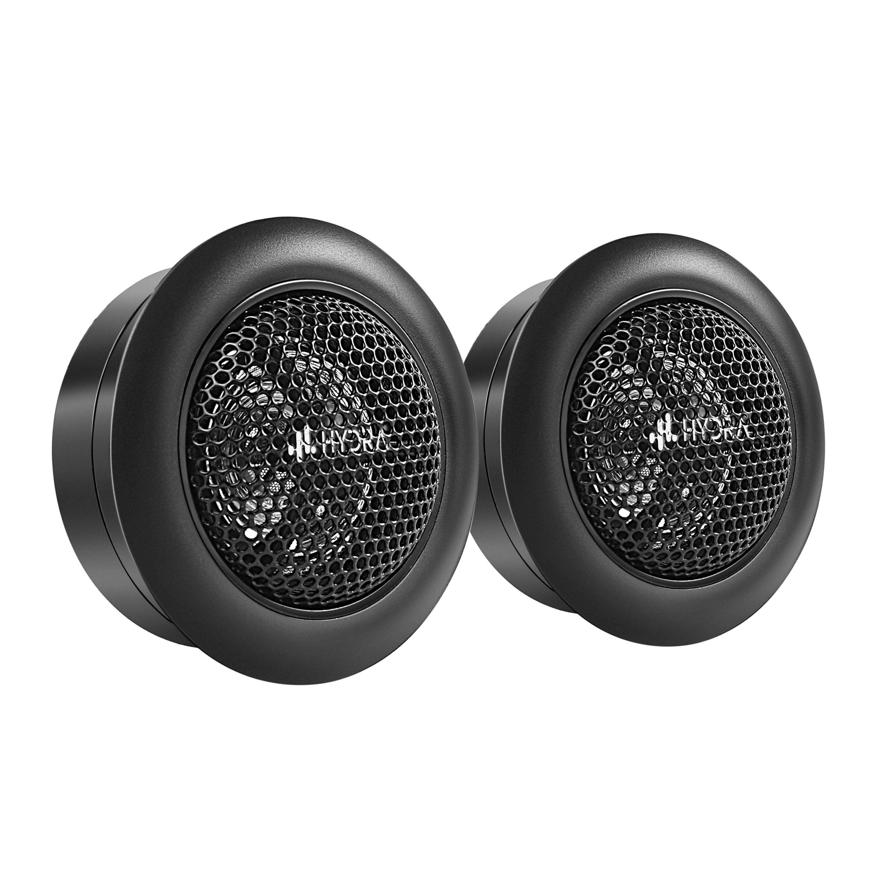 Hydra 6.5 Inch 2-Way Component Car Speaker System, Hi-Res Audio