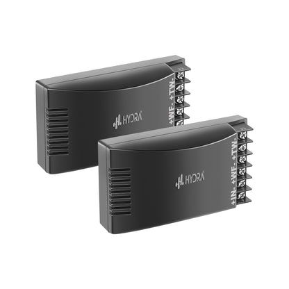 Hydra 6.5 Inch 2-Way Component Car Speaker System, Hi-Res Audio Compatible HX-165CS Component Car Speaker (1500 W)