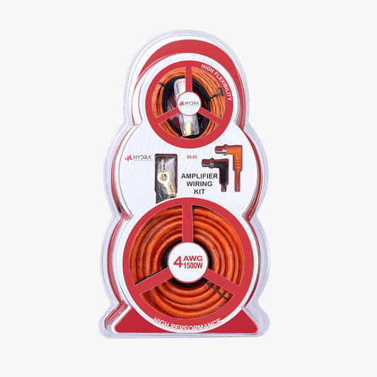 Hydra T 7 CAR SUBWOOFER APLIFIER WIRING KIT 4 AWG Mono Class AB Car Amplifier
